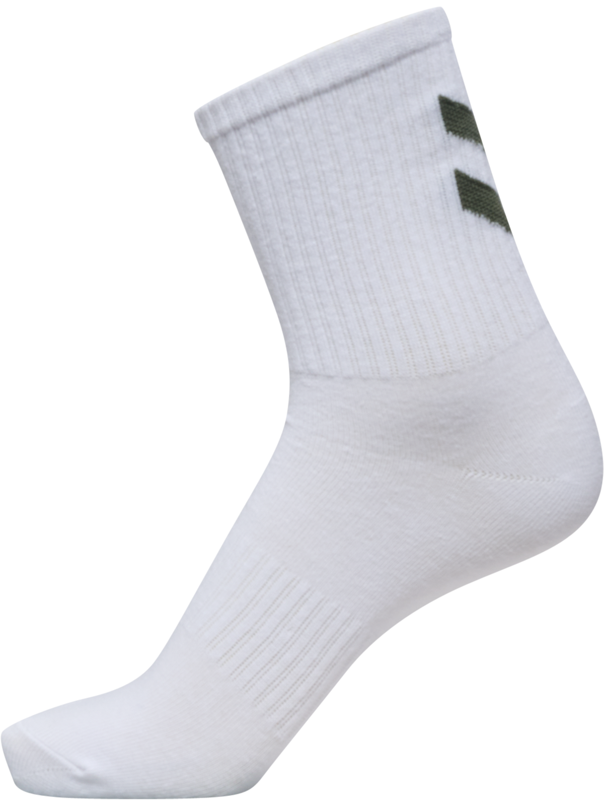 hummel Crew Stripe 6-PACK Socks Black Forest