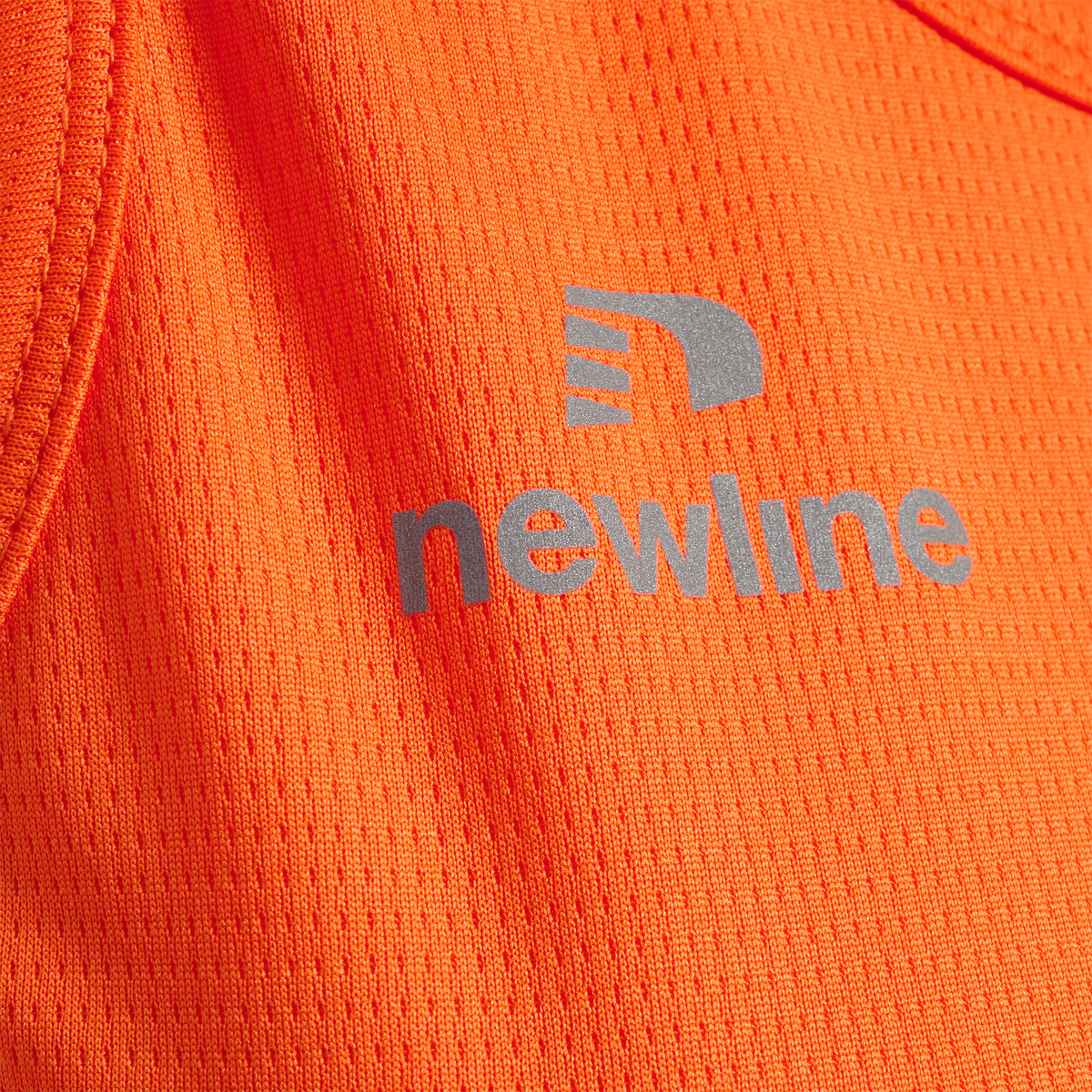 Newline Women's Athletic Running Singlet Orange Tiger