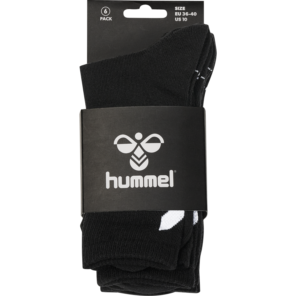 hummel Chevron 6-PACK Socks Black/Black