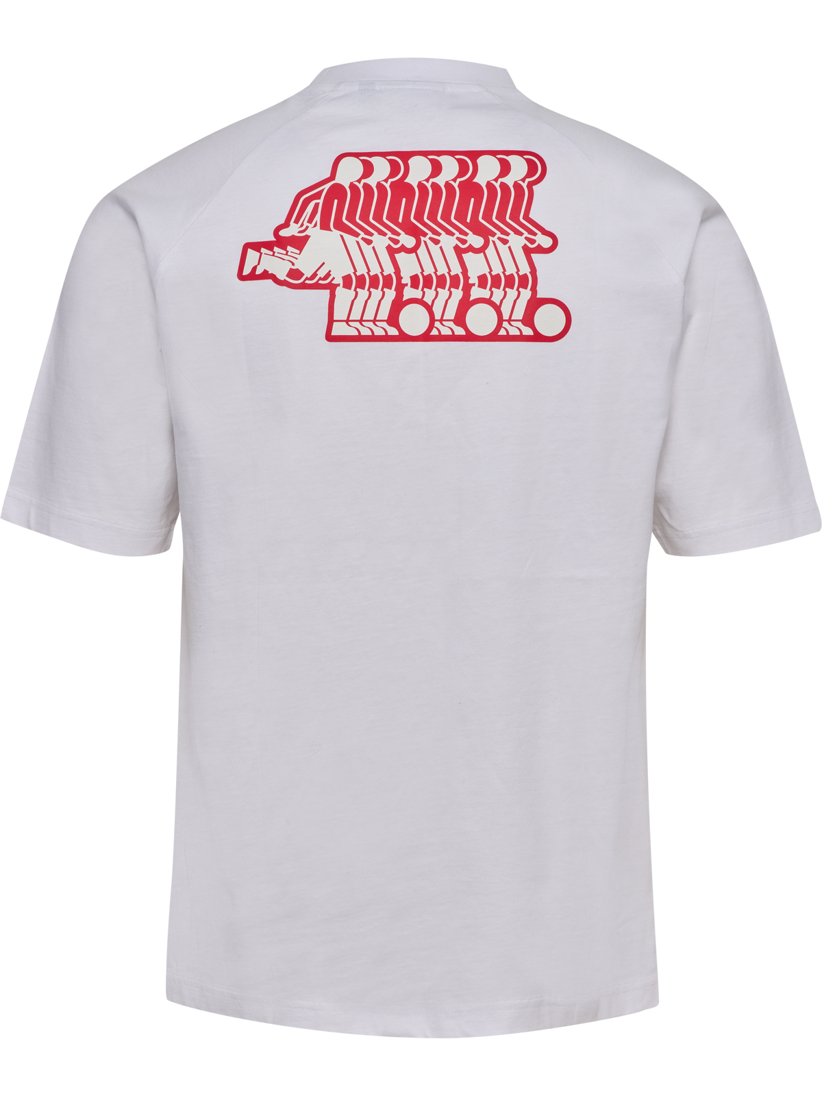 hummel Keeper Graphic T-shirt S/S White/Red