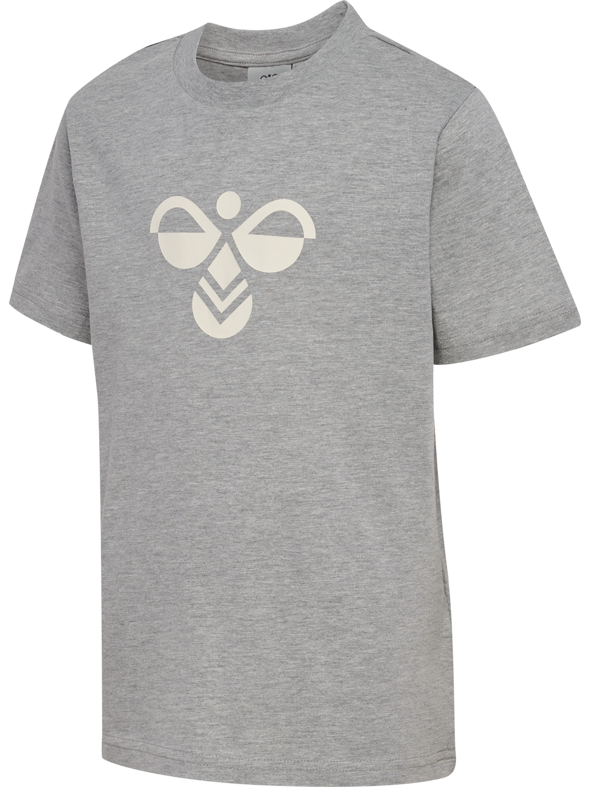 hummel Jr Reg Tukas T-shirt S/S Grey Melange