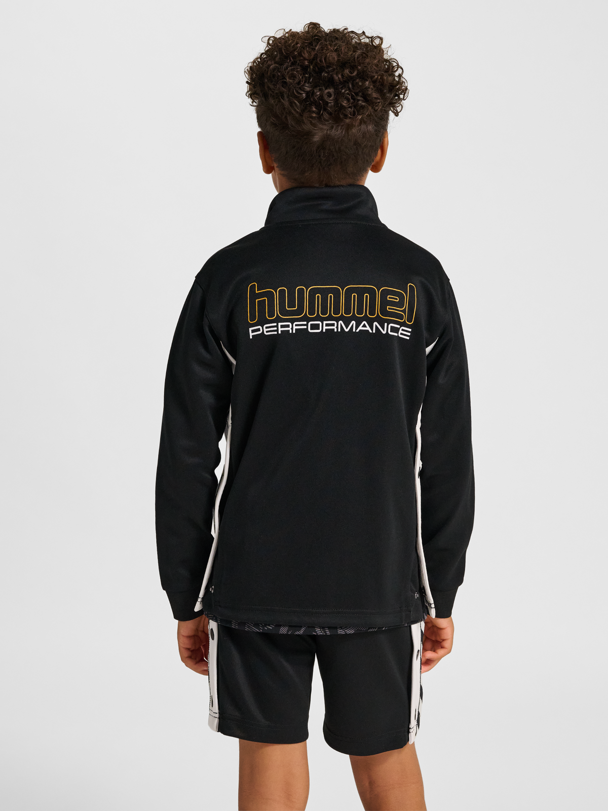 hummel Jr Chevron Zip Jacket Black