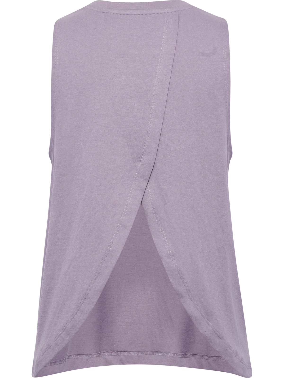 hummel Soft Open Back W Top Gray Ridge
