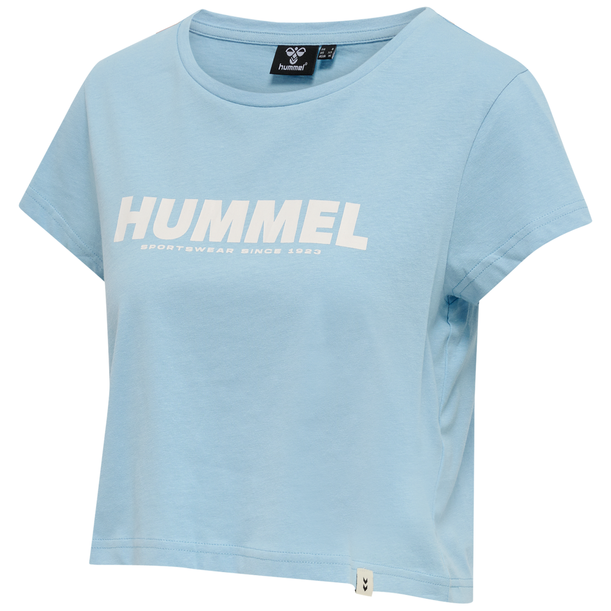hummel Legacy Woman Cropped T-shirt Placid Blue
