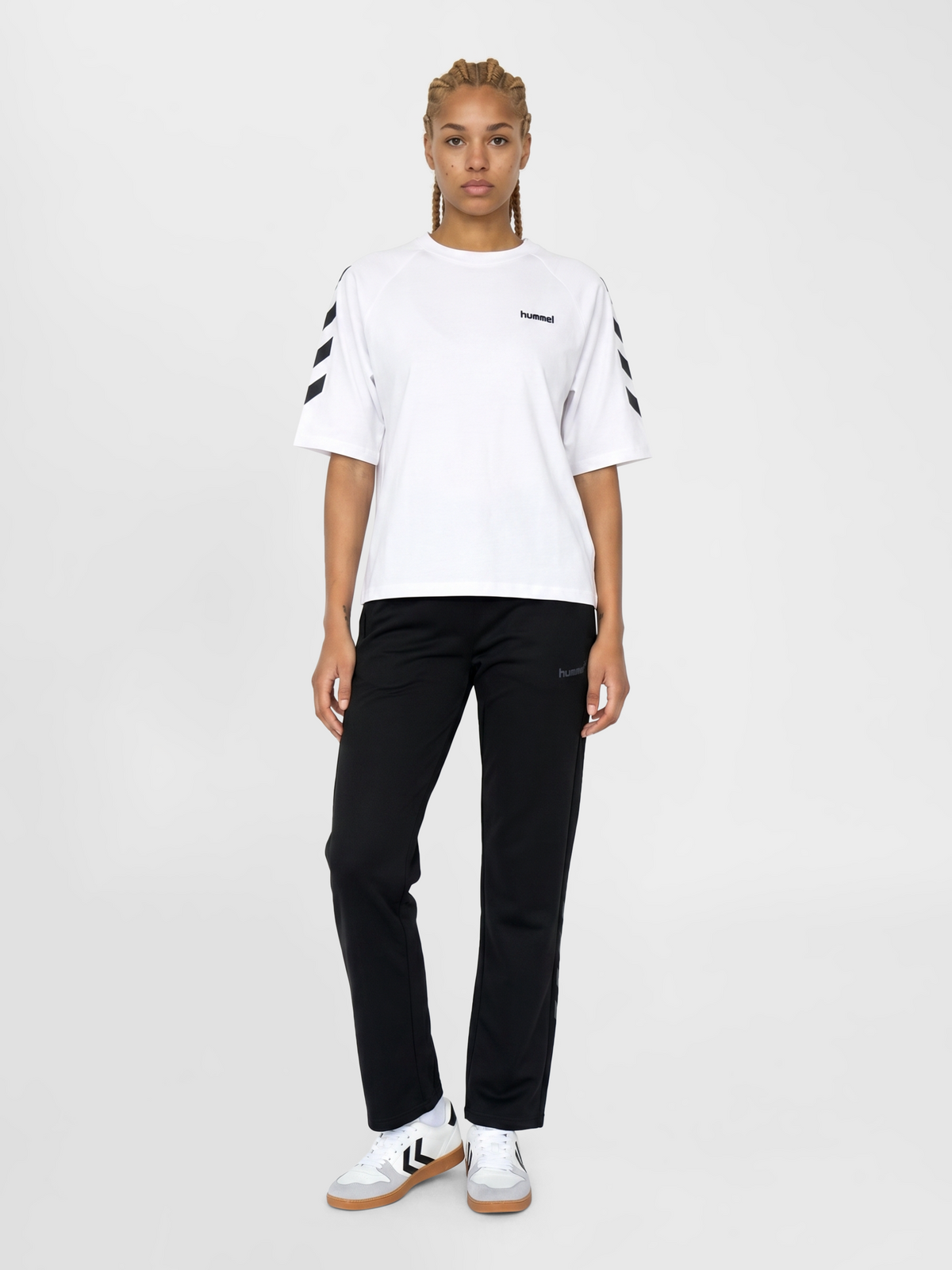 hummel Keeper Chevron W T-shirt S/S White
