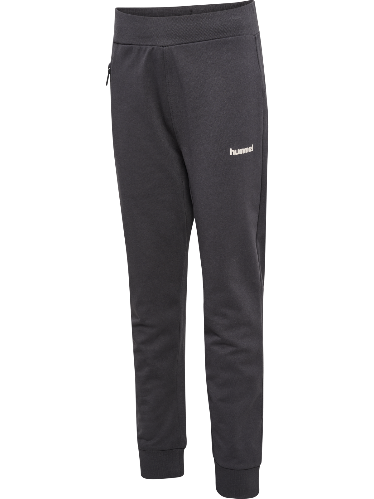 hummel Jr Regular Adj Waist Pants Ebony