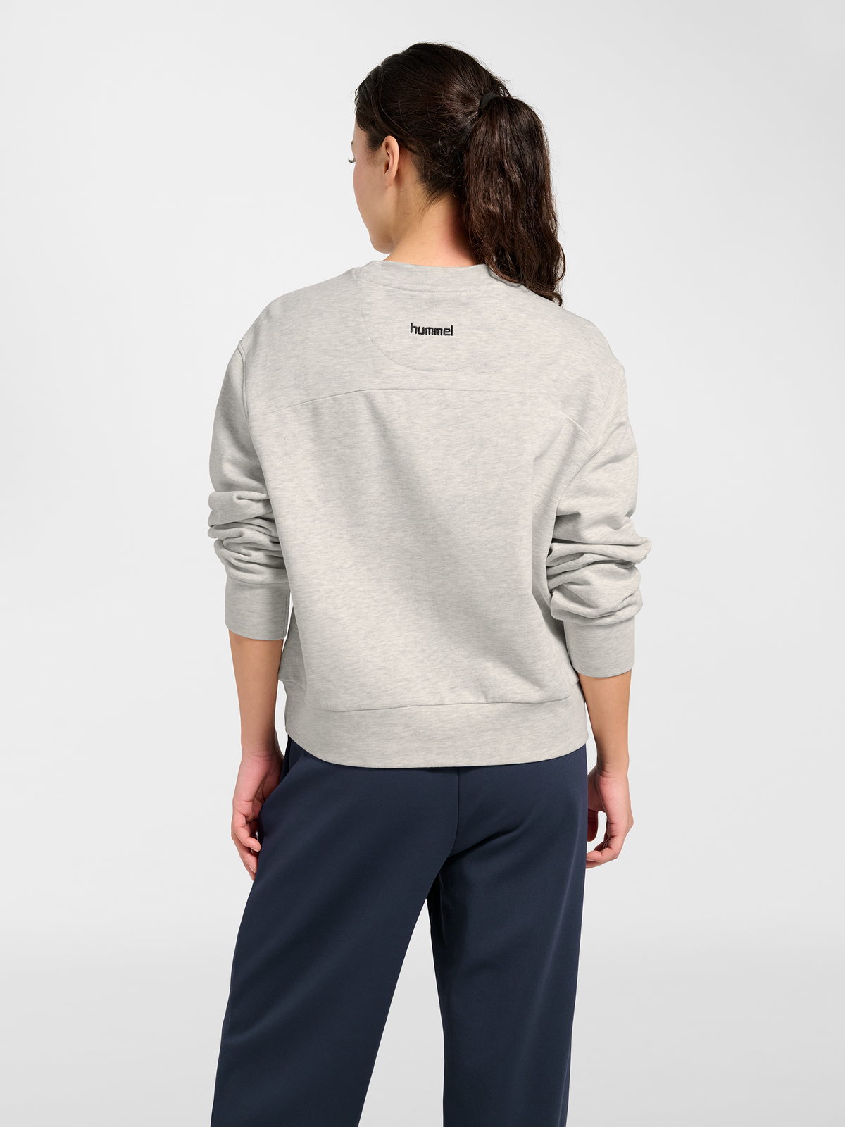 hummel Foundation Sweatshirt Light Grey Melange