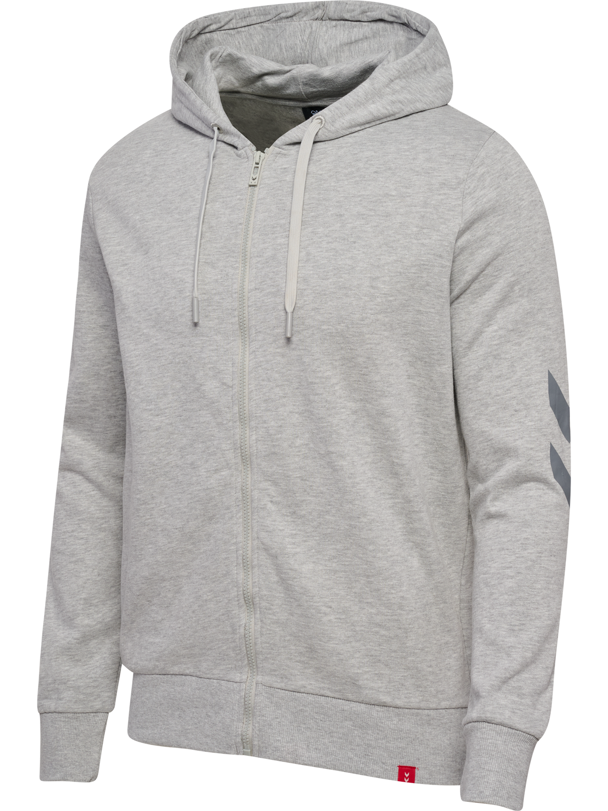 hummel Legacy Zip Hoodie Light Grey Melange
