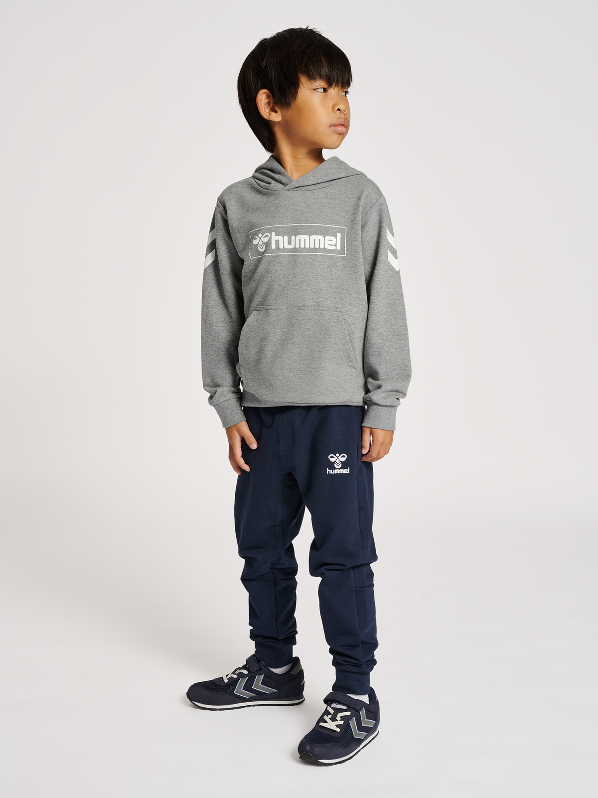 hummel Box Hoodie Medium Melange