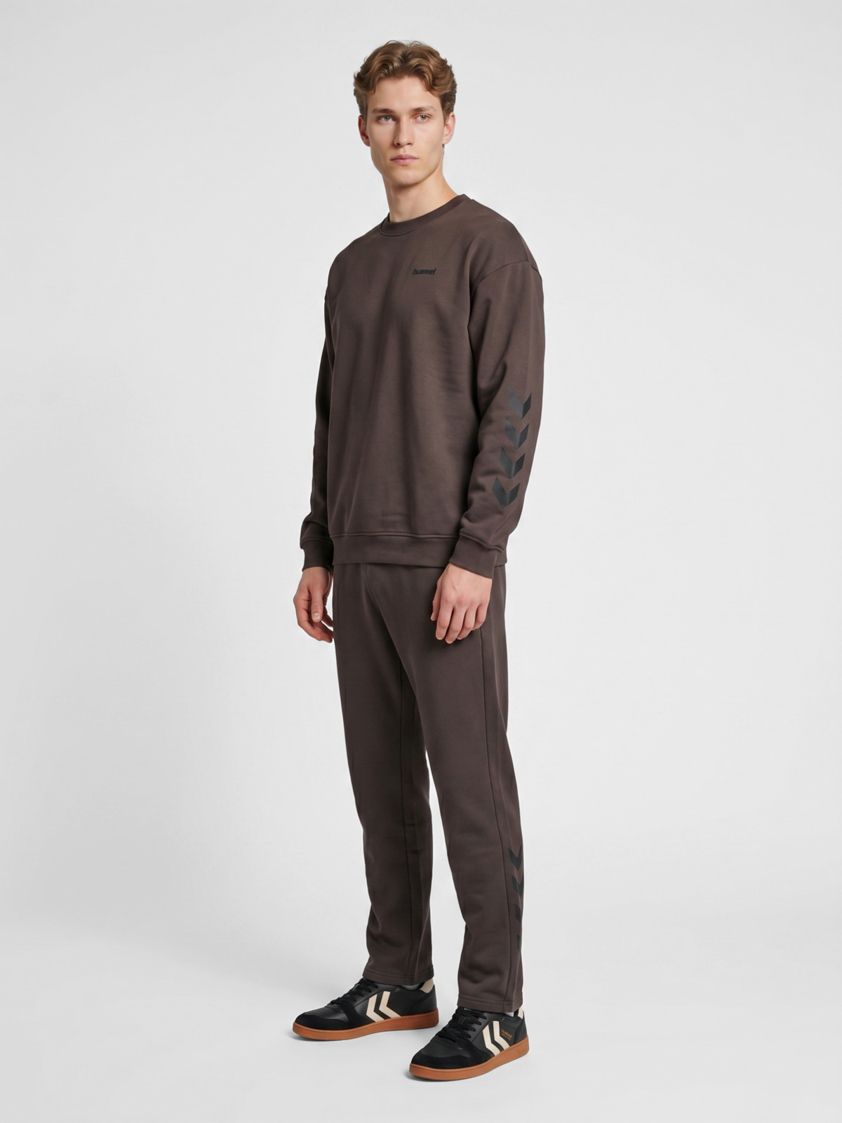 hummel Keeper Chevron Sweatshirt Shale