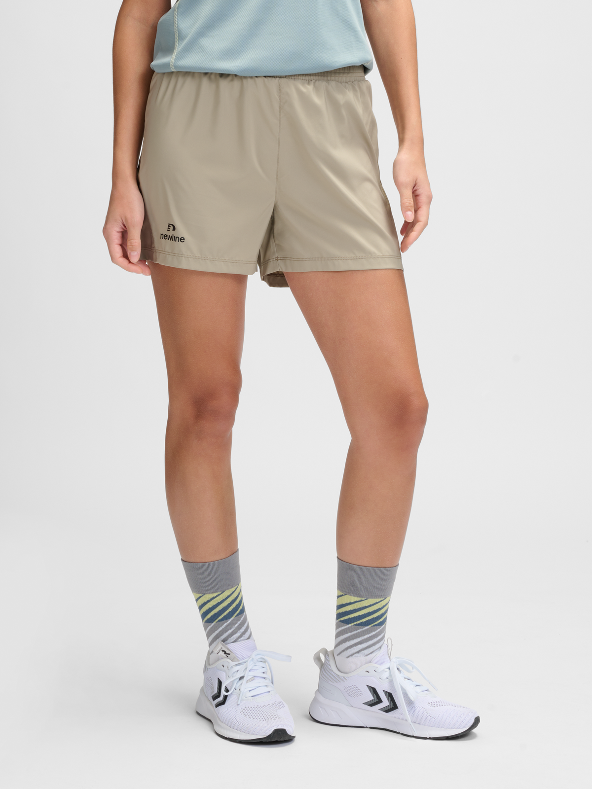 Newline Perform Key Pocket Shorts W Silver Sage