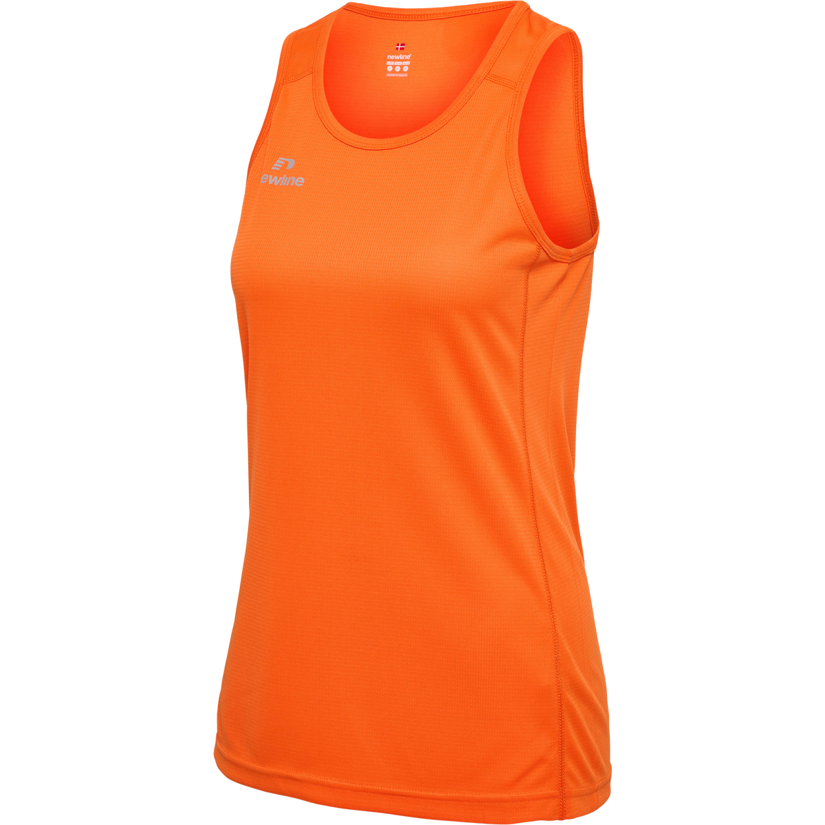 Newline Women's Athletic Running Singlet Orange Tiger