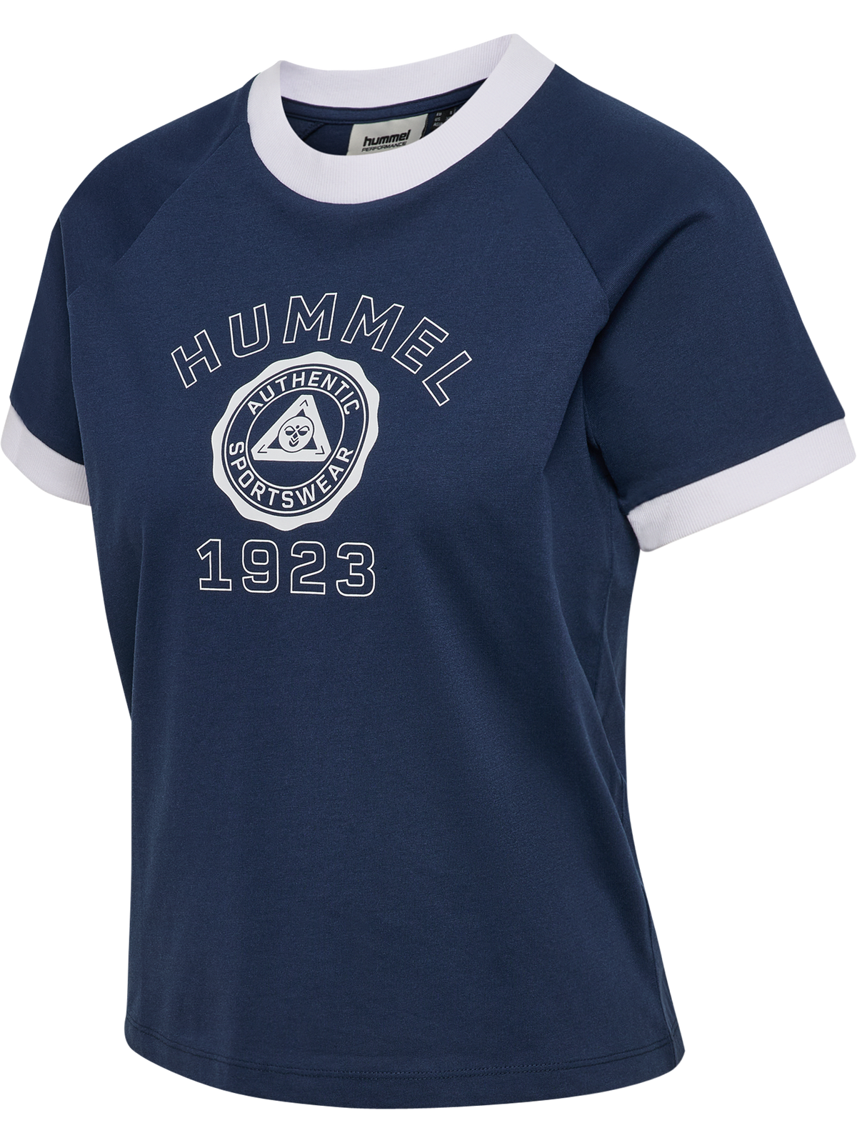 hummel Pulse Ringer W T-shirt S/S Dress Blues