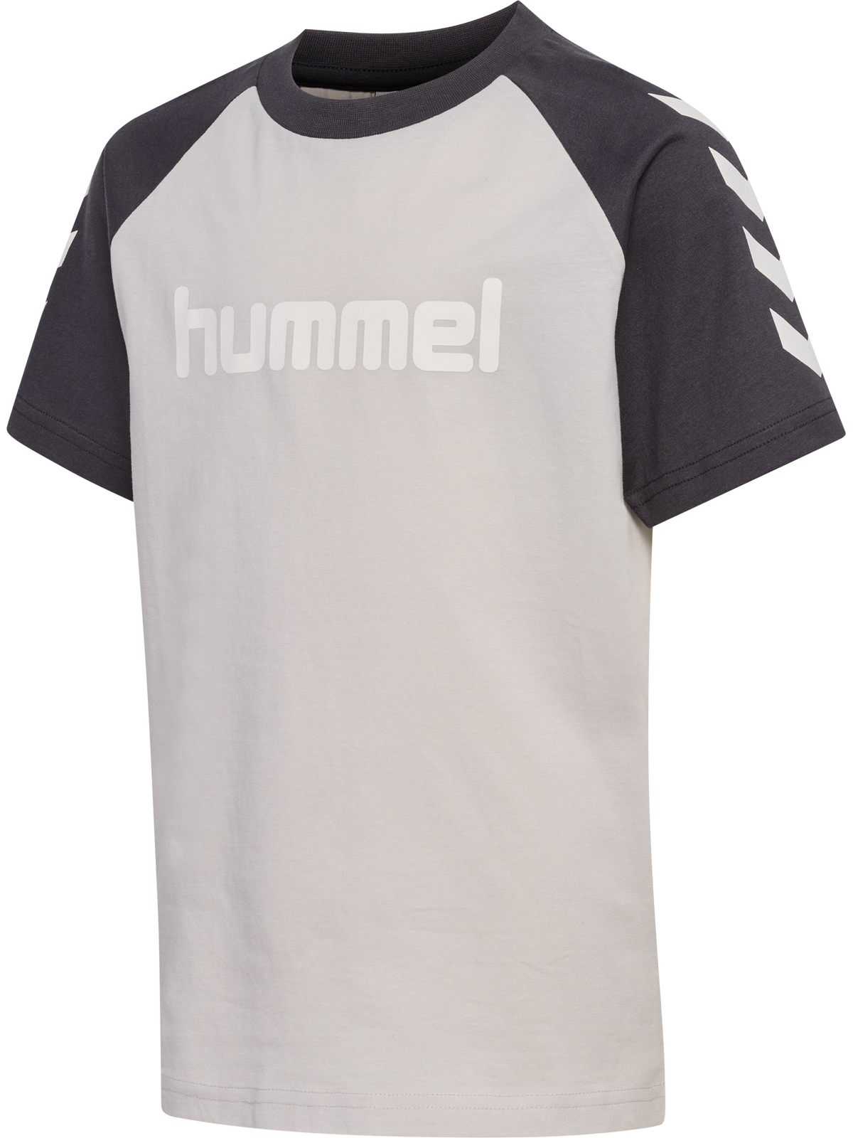 hummel Jr Logo T-shirt S/S Ebony