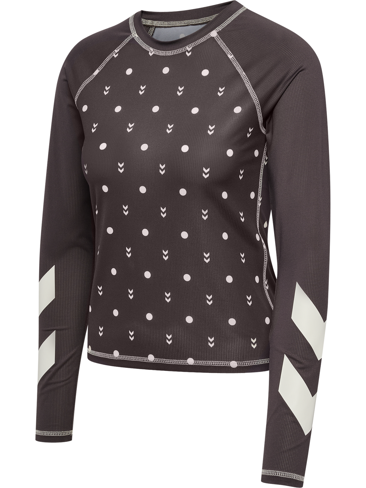 hummel I-D Mesh T-shirt L/S Shale