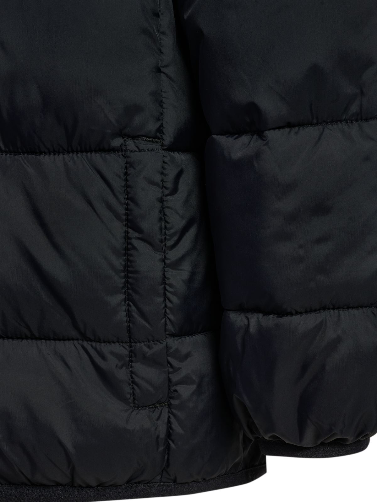 hummel Jr Lightweight Puffer Jacket Black