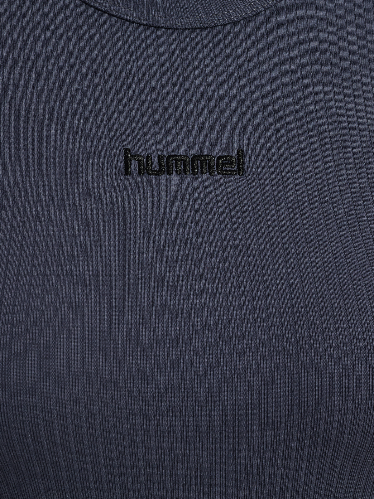 hummel Foundation Rib T-shirt L/S Ebony