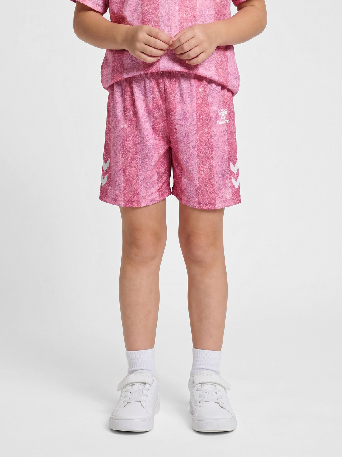 hummel Shimmer Shorts Chateau Rose/Bright White