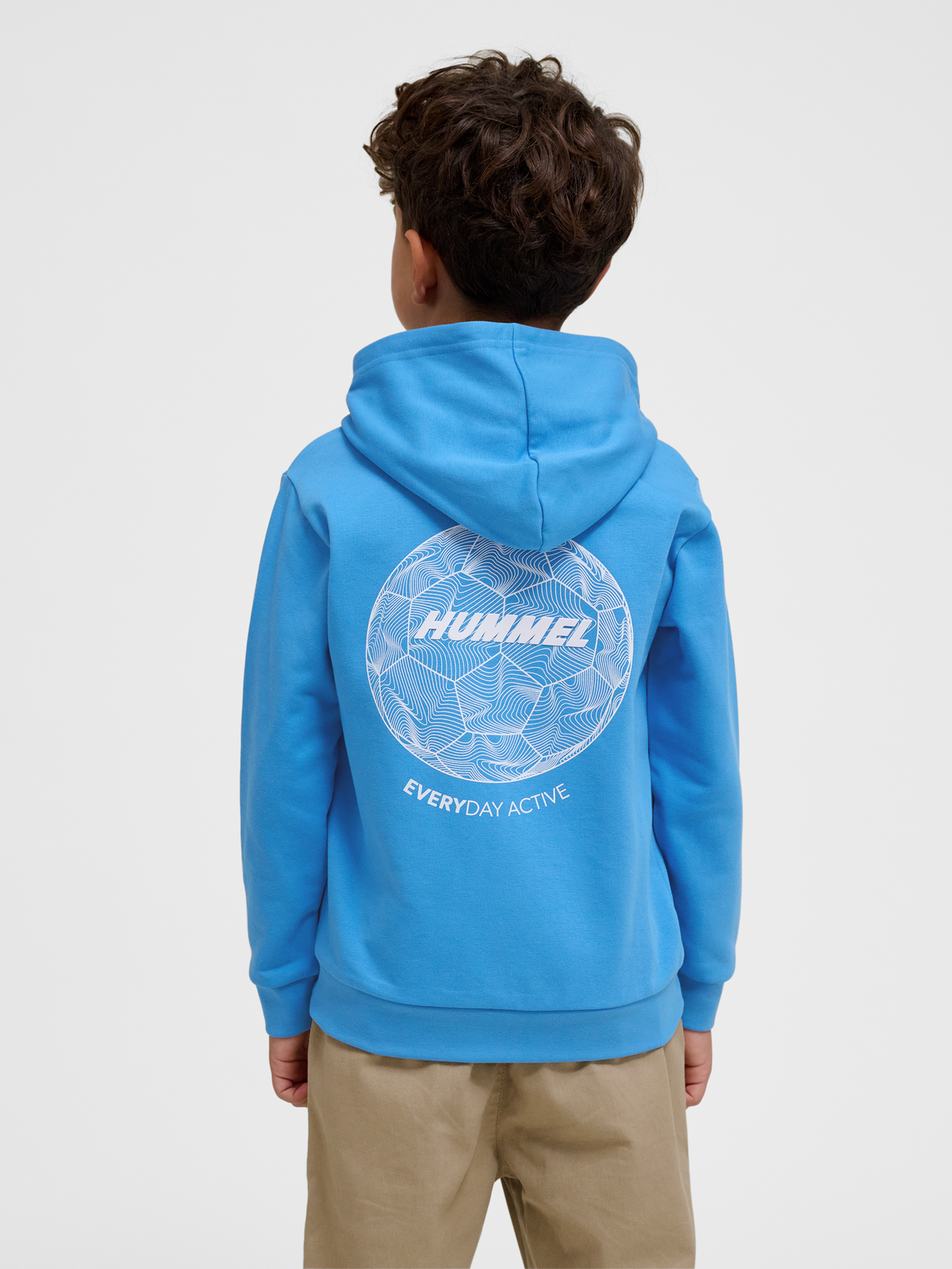hummel Casper Hoodie Lichen Blue