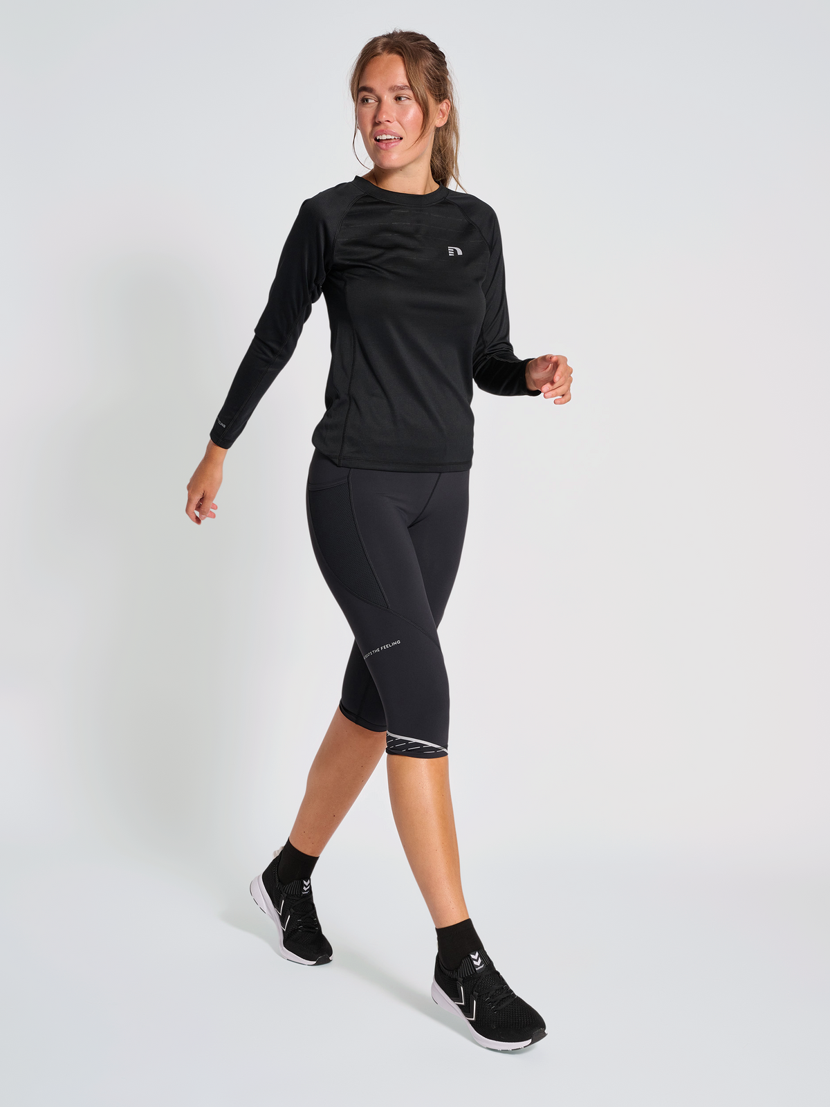 Newline Chigaco Knee Tights Women Black