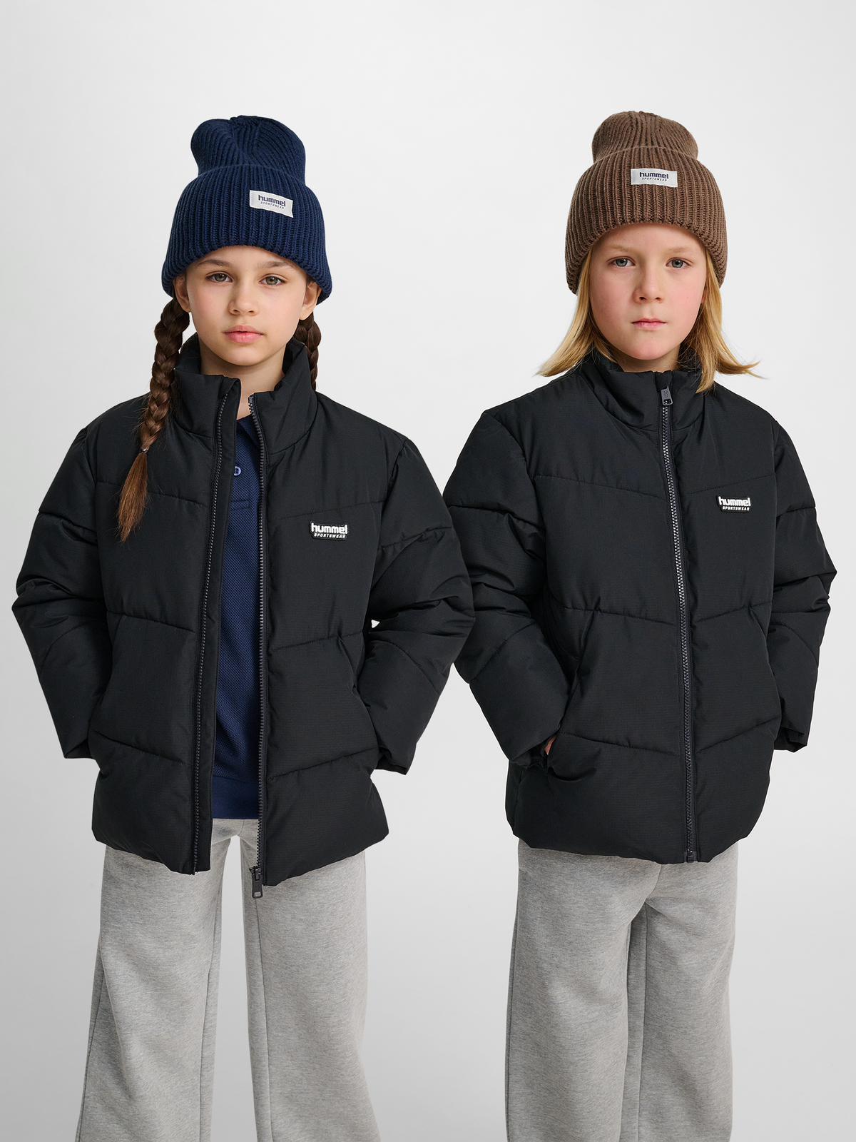 hummel Jr Puffer Jacket Black