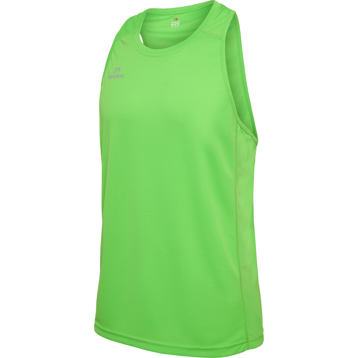 Newline Men's Athletic Running Singlet Green Flash