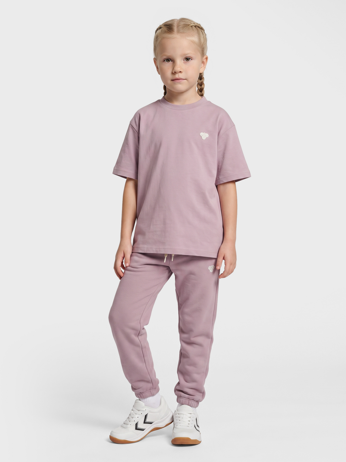 hummel Jr Loose T-shirt S/S Bee Sea Fog