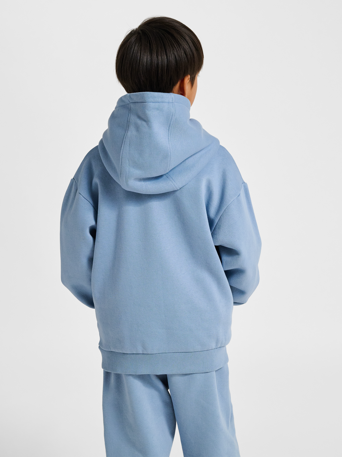 hummel Jr Loose Hoodie Bee Faded Denim
