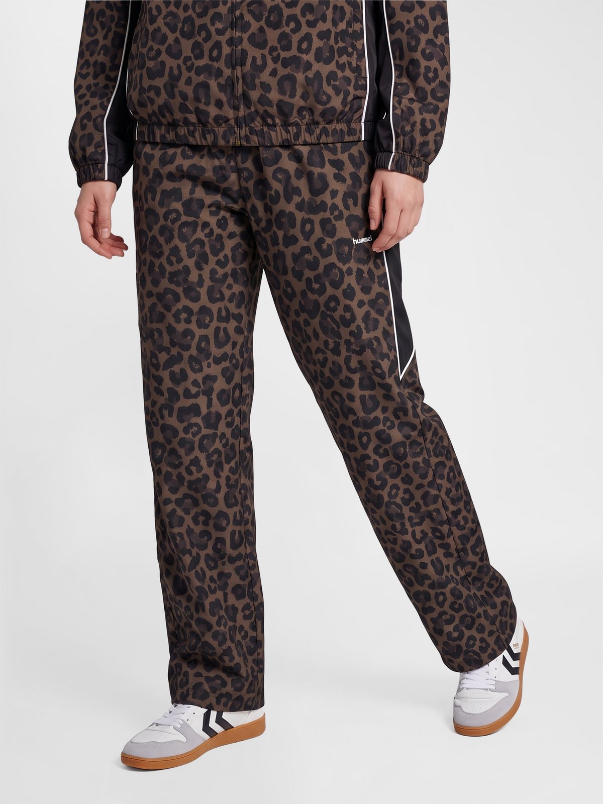 hummel I-D Ripstop Track Pants Leopard