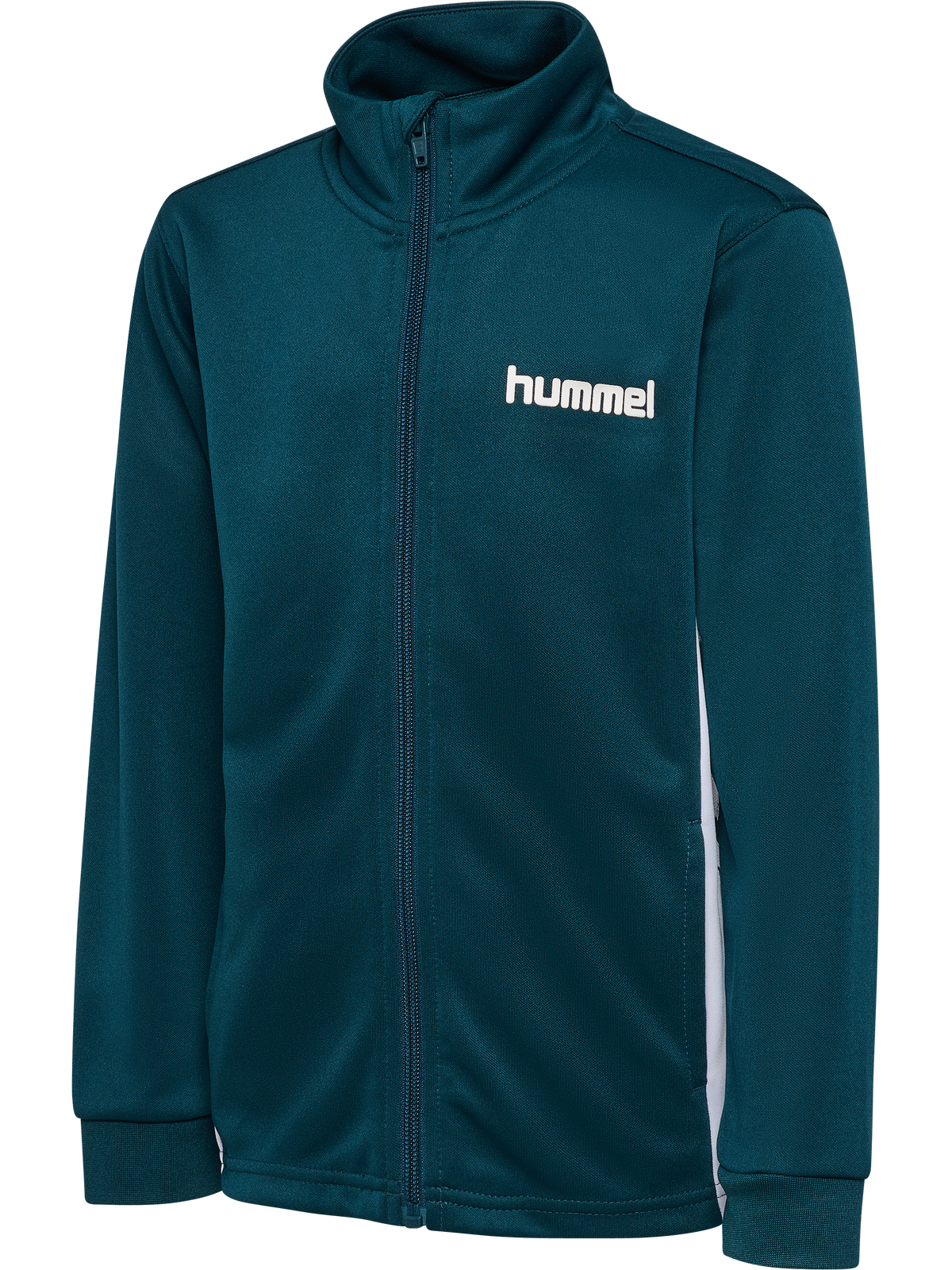 hummel Jr Chevron Zip Jacket Reflecting Pond