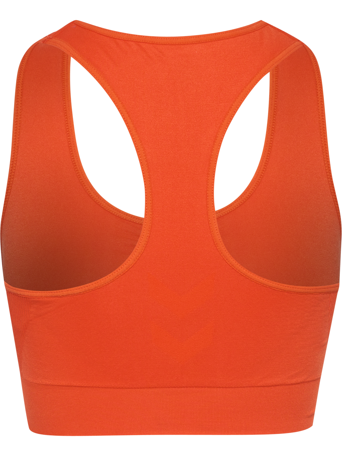 hummel Tif Seamless Sports Top Tangerine Tango