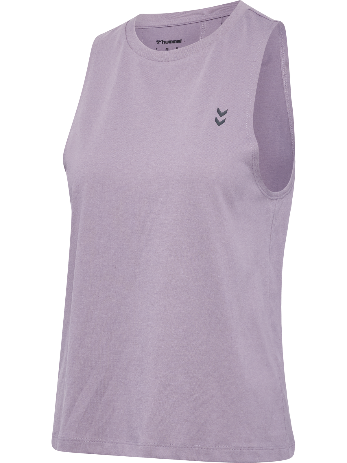 hummel Soft Open Back W Top Gray Ridge