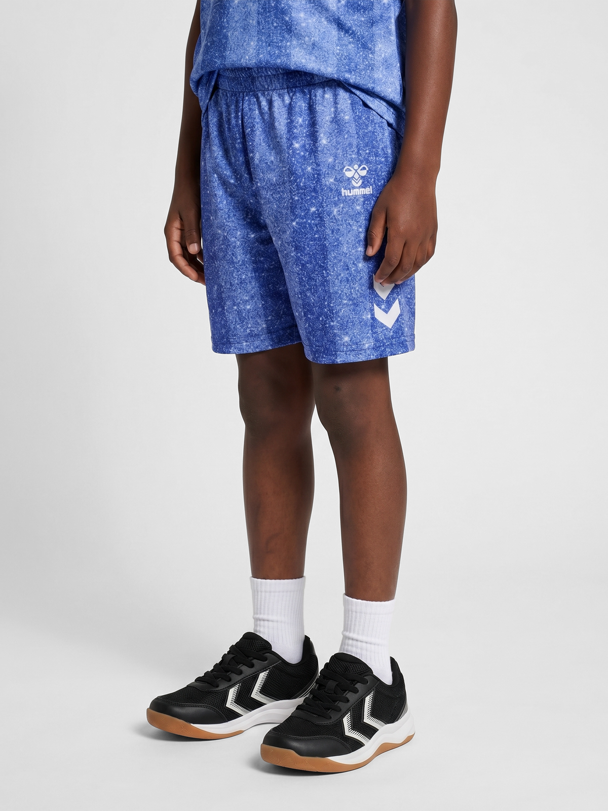 hummel Shimmer Shorts Dazzling Blue/Bright White