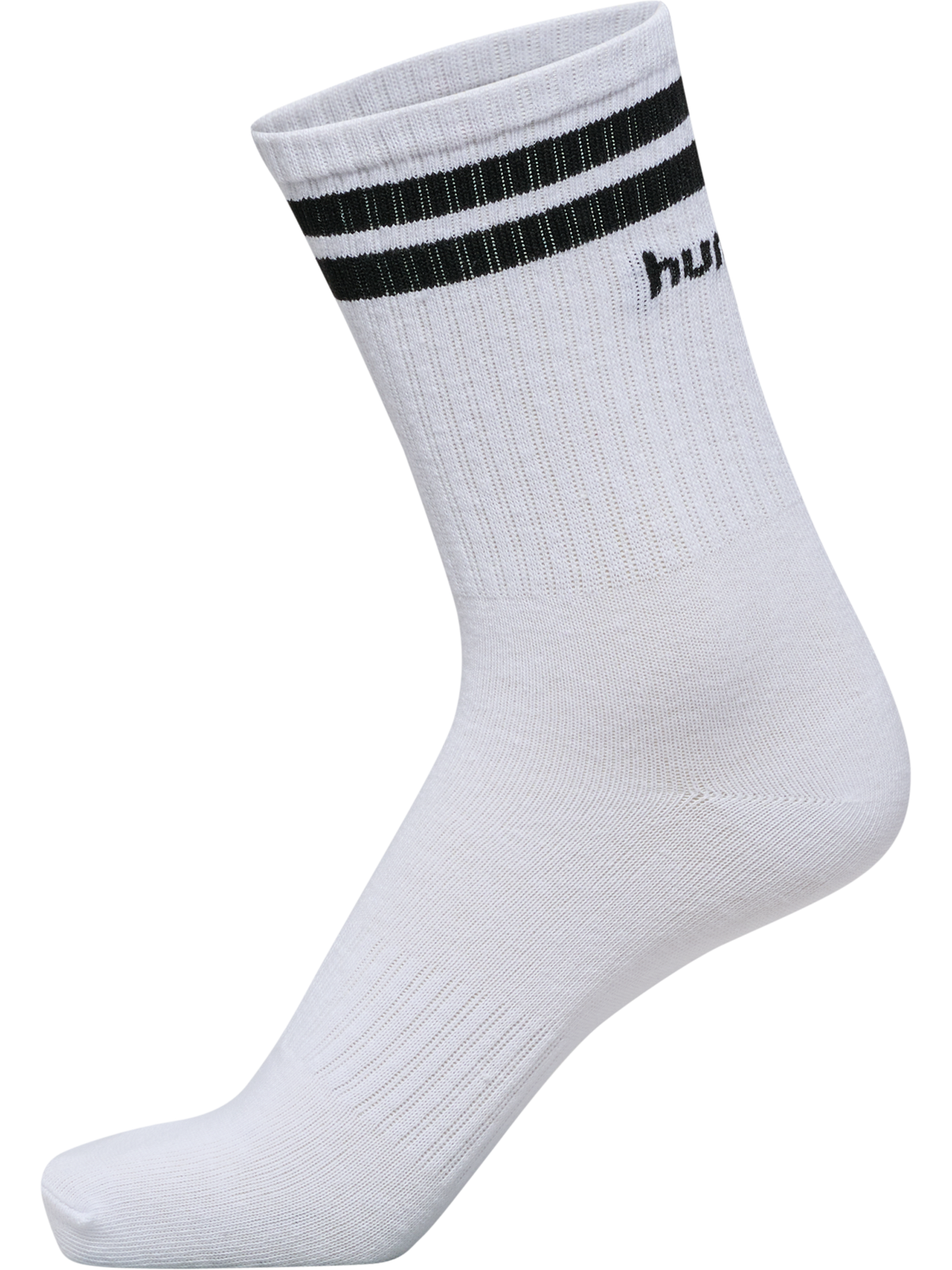 hummel Crew Retro 6-PACK Socks White
