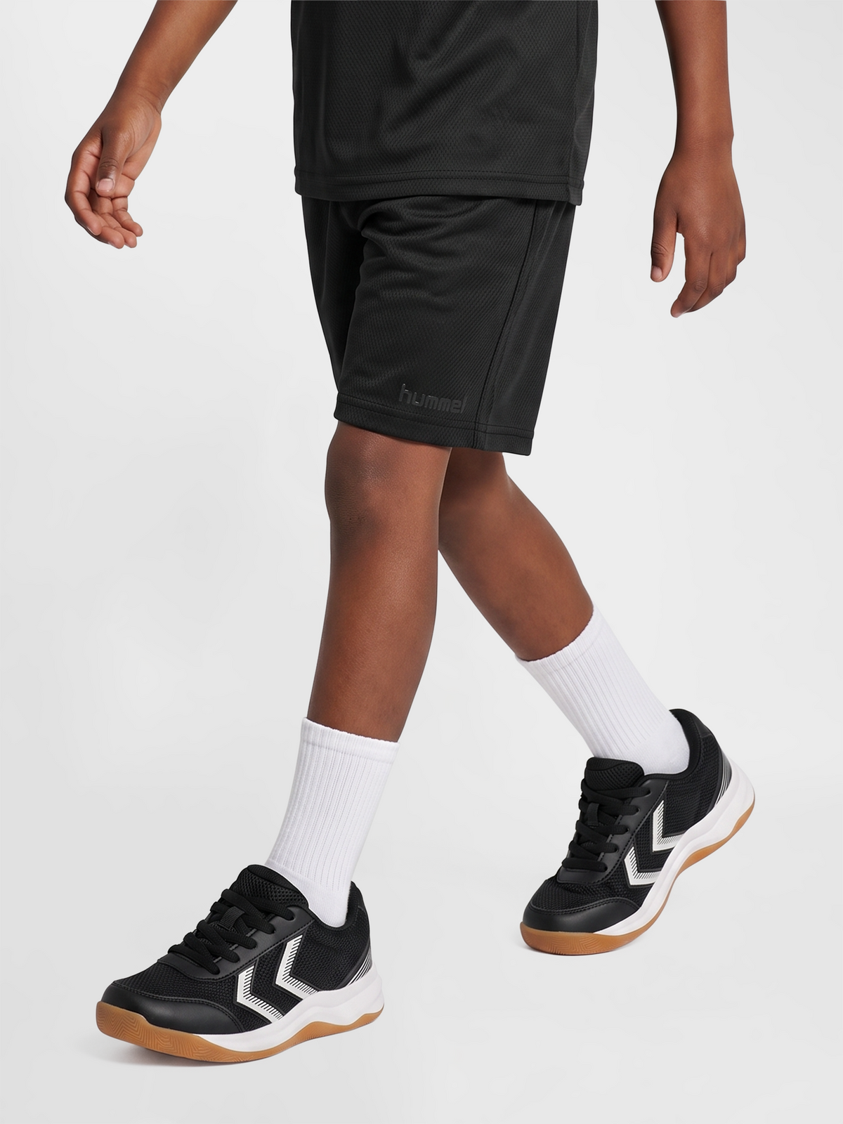 hummel Jr Reg Active Shorts Black