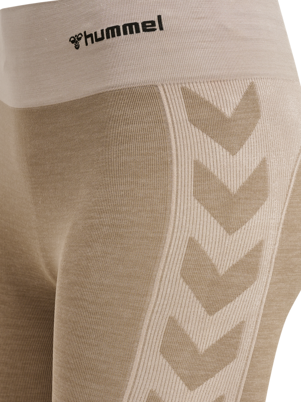 hummel Clea Seamless Mid Waist Tights Chateau Gray/Driftwood Melange