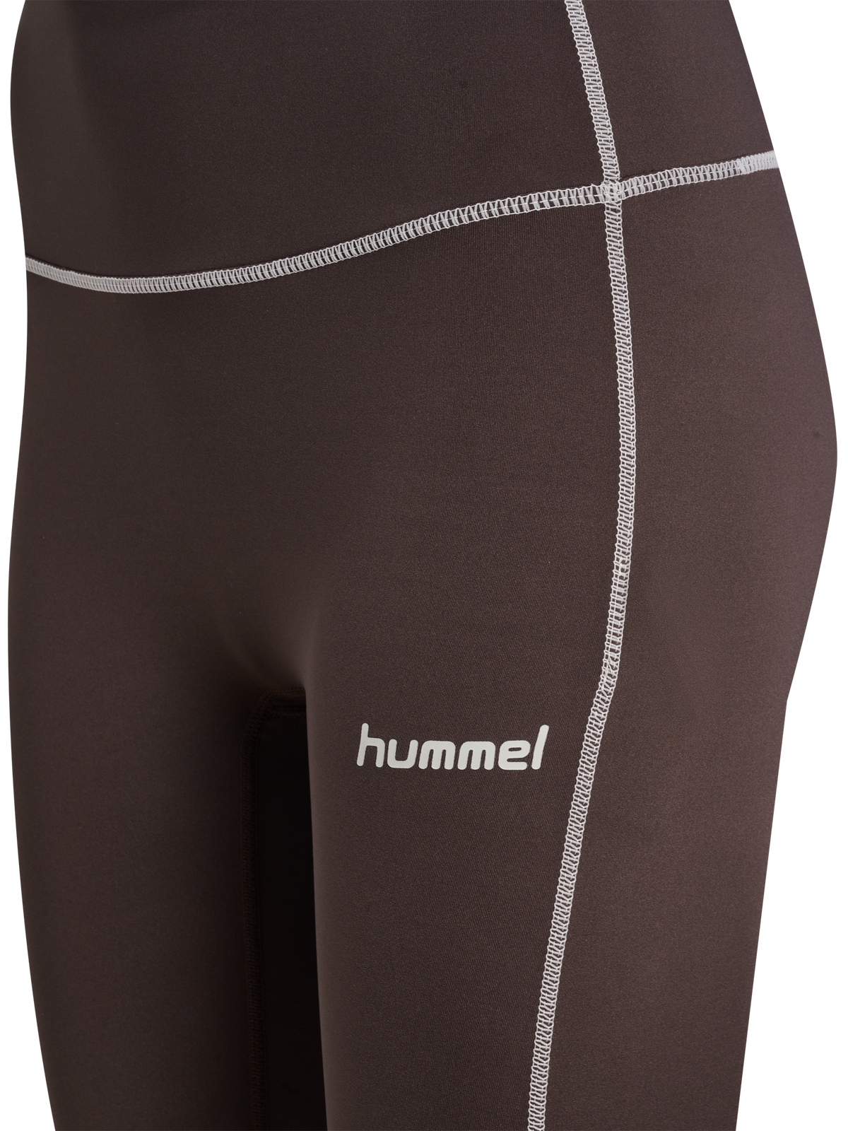 hummel Pulse Retro High Waist Tights Shale