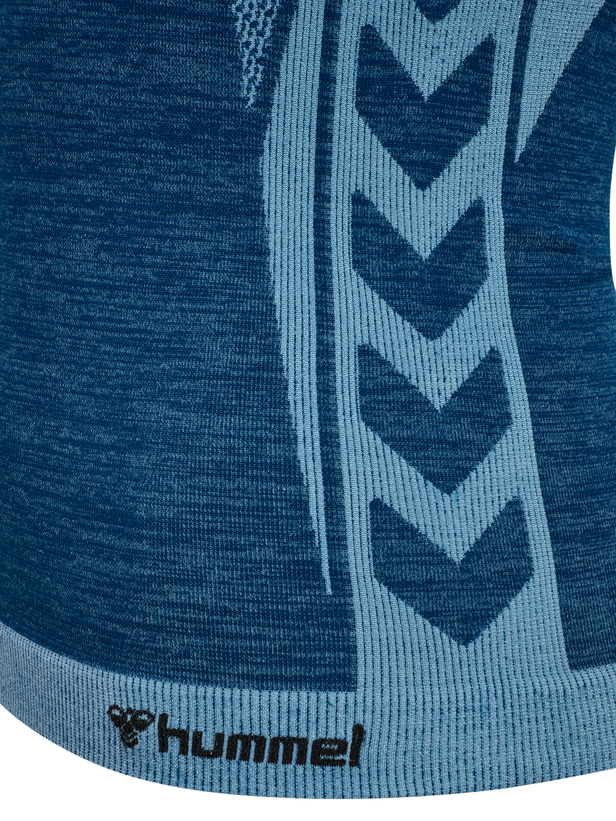 hummel Clea Seamless Tight T-shirt L/S Navy Peony/Faded Denim