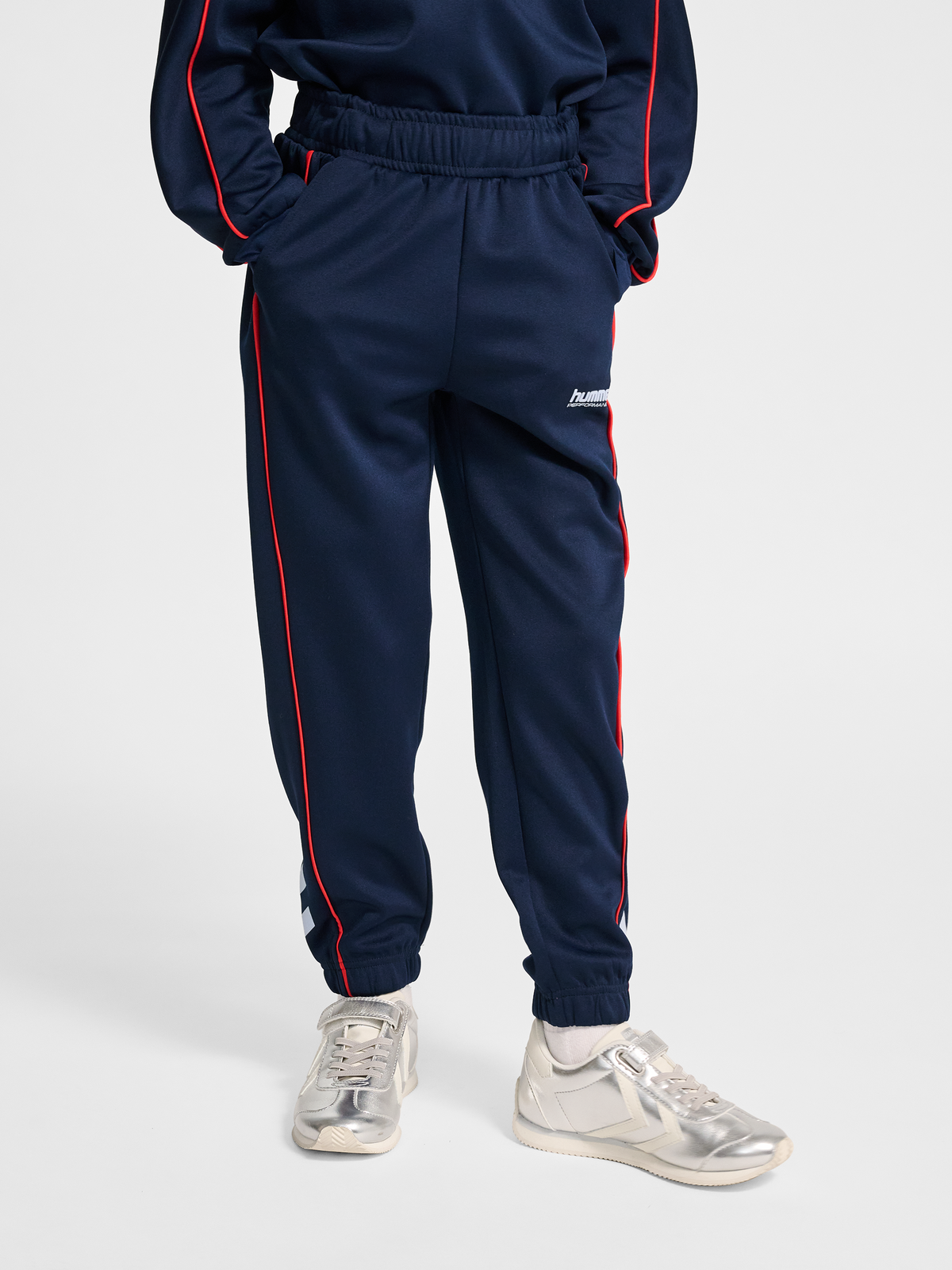 hummel Jr Interlock Adjust Pants Dress Blues