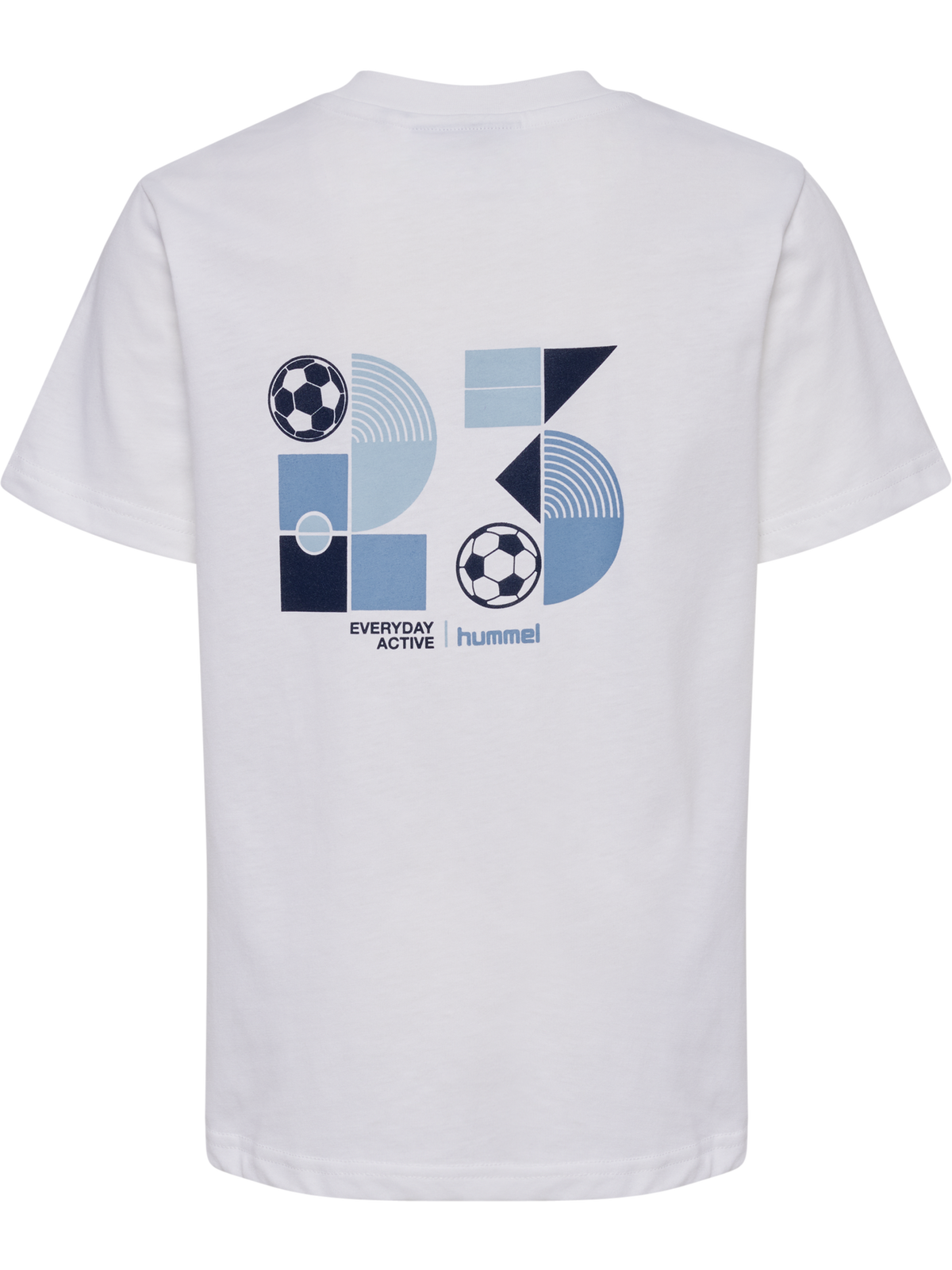 hummel Jr Graphic T-shirt S/S White