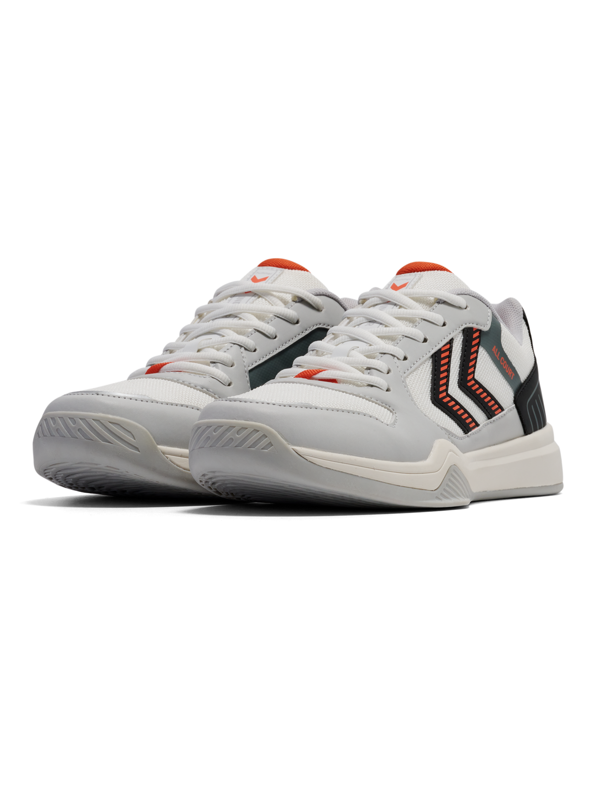 hummel All Court White/Black/Red
