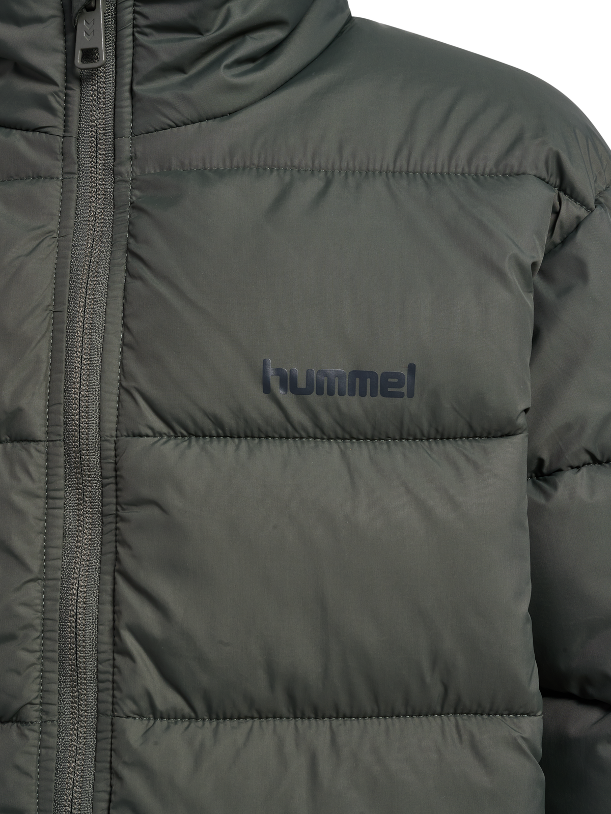 hummel Jr Lightweight Puffer Jacket Castor Gray