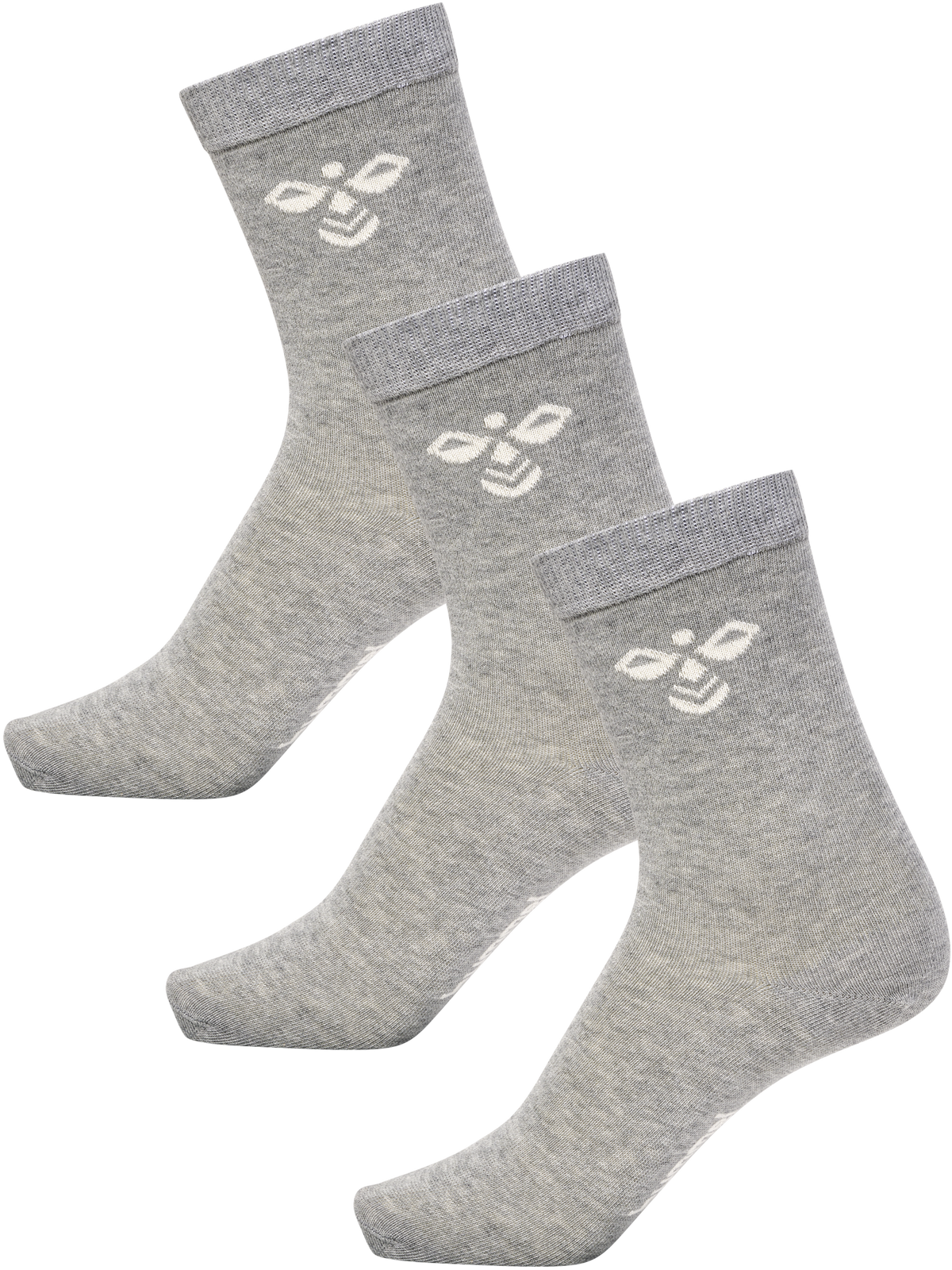 hummel Sutton 3-PACK Sock Grey Melange
