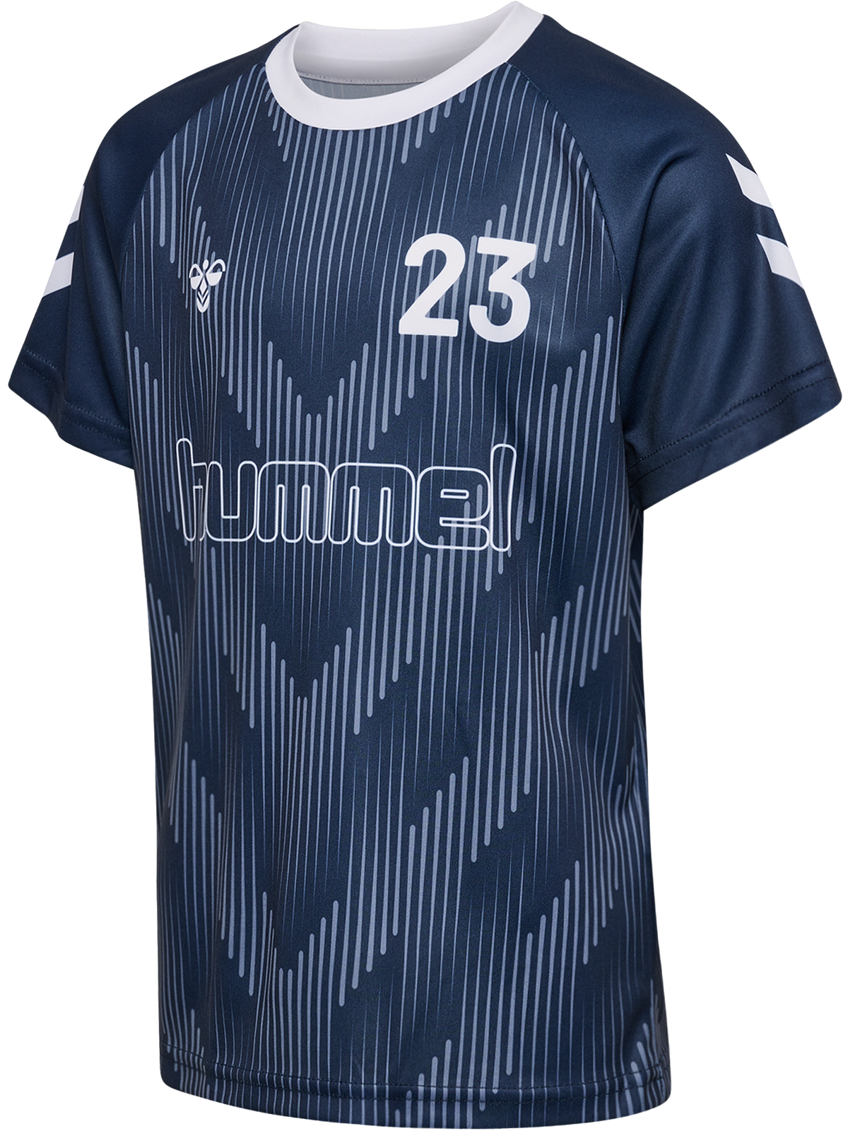 hummel Jr Reg Soccer 12 T-shirt SS Dress Blues