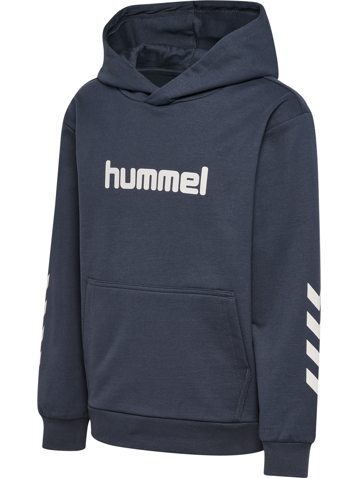 hummel Jr Reg Logo Hoodie Ombre Blue