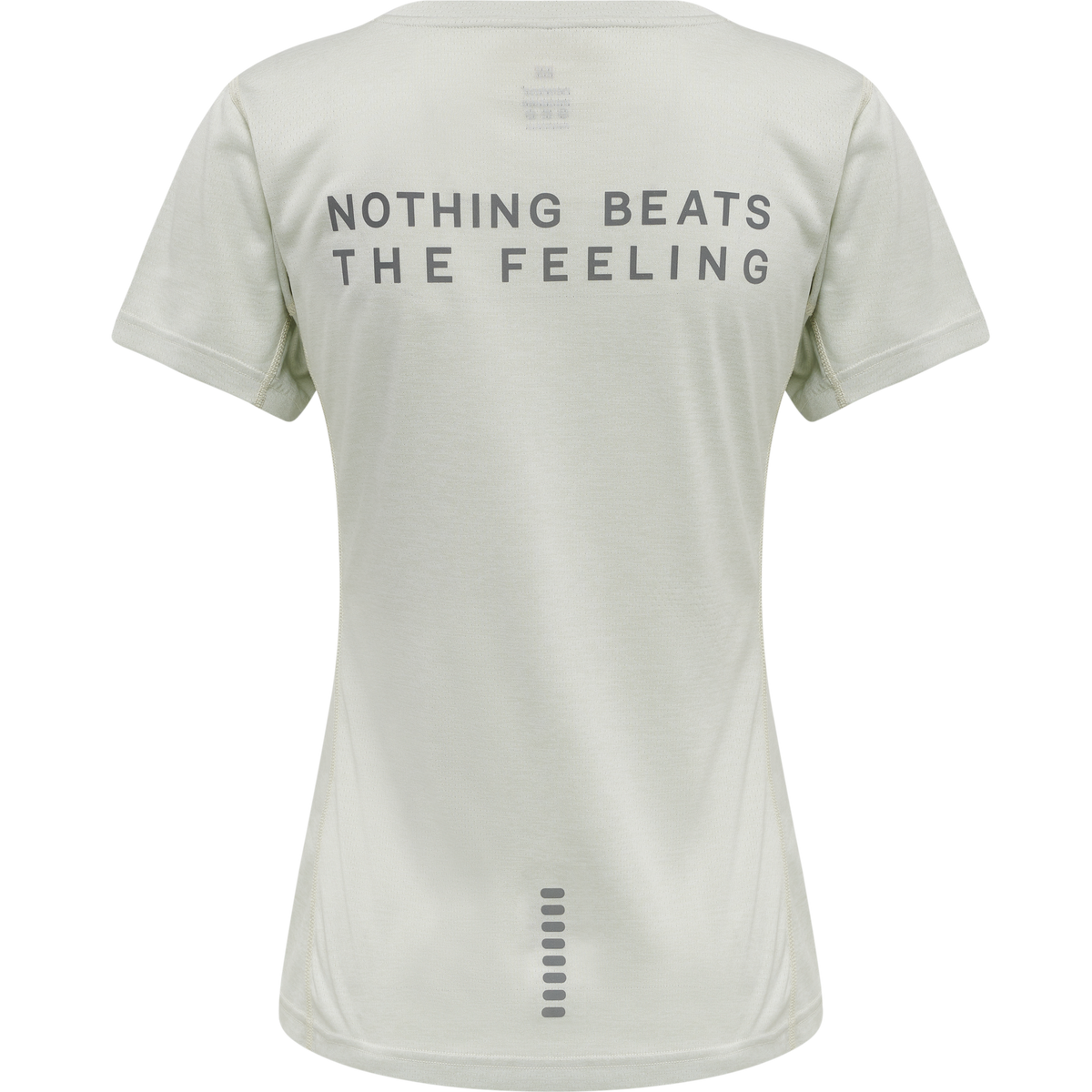 Newline Women Statement T-shirt S/S Oyster Mushroom Melange