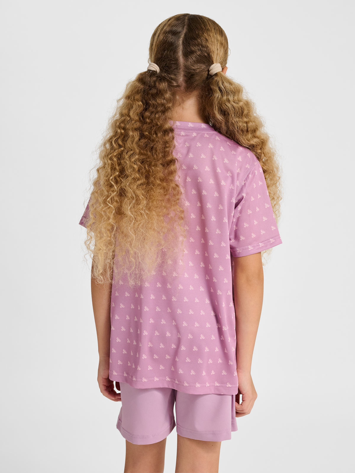 hummel Jr Bee Aop T-shirt S/S Lavender Mist
