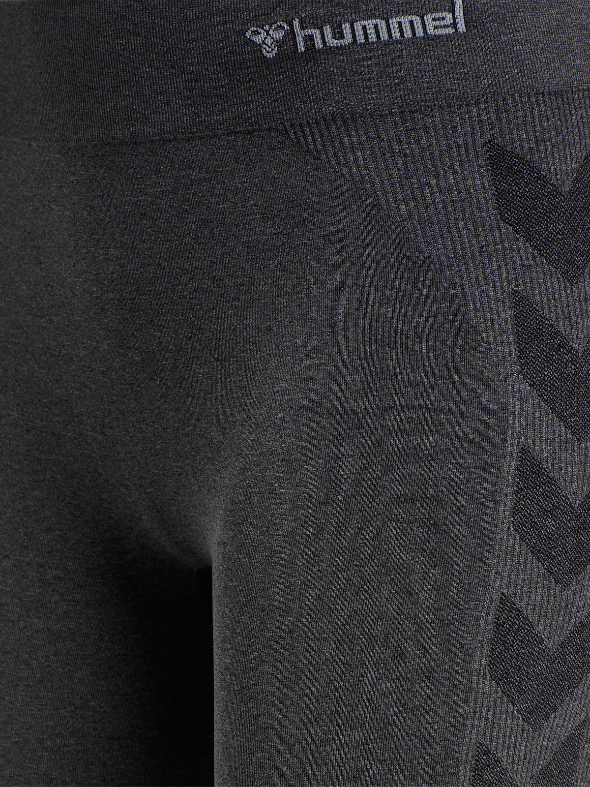 hummel Ci Seamless Cycling Shorts Black Melange