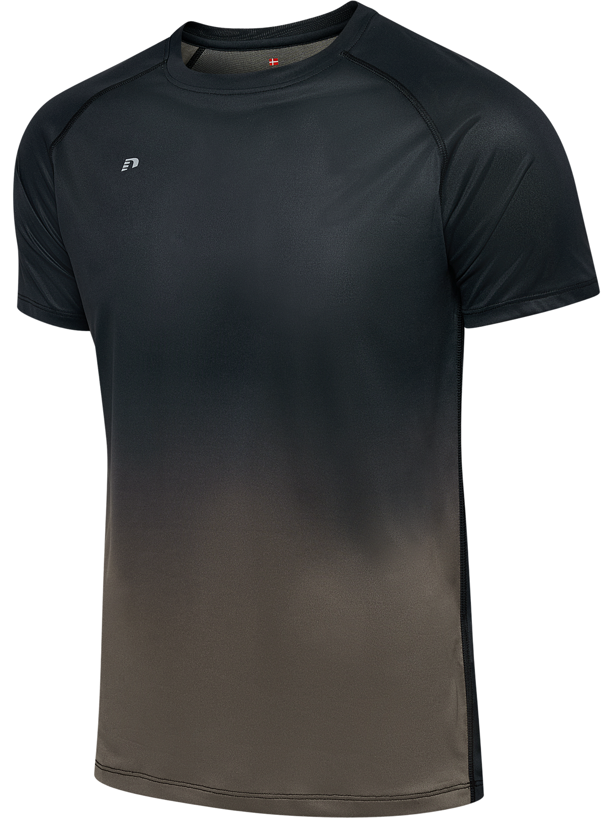 Newline Beat Gradient T-shirt Black Iris