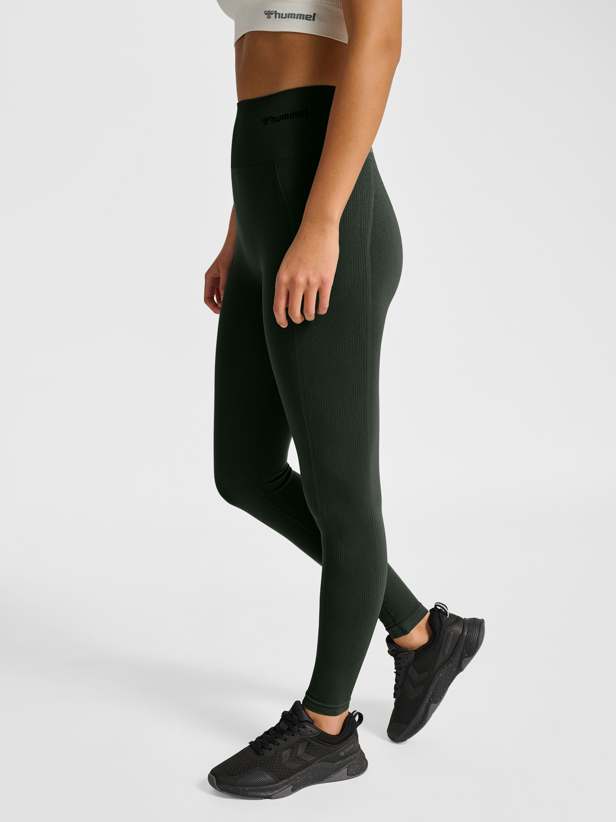hummel Tif Seamless High Waist Tights Climbing Ivy